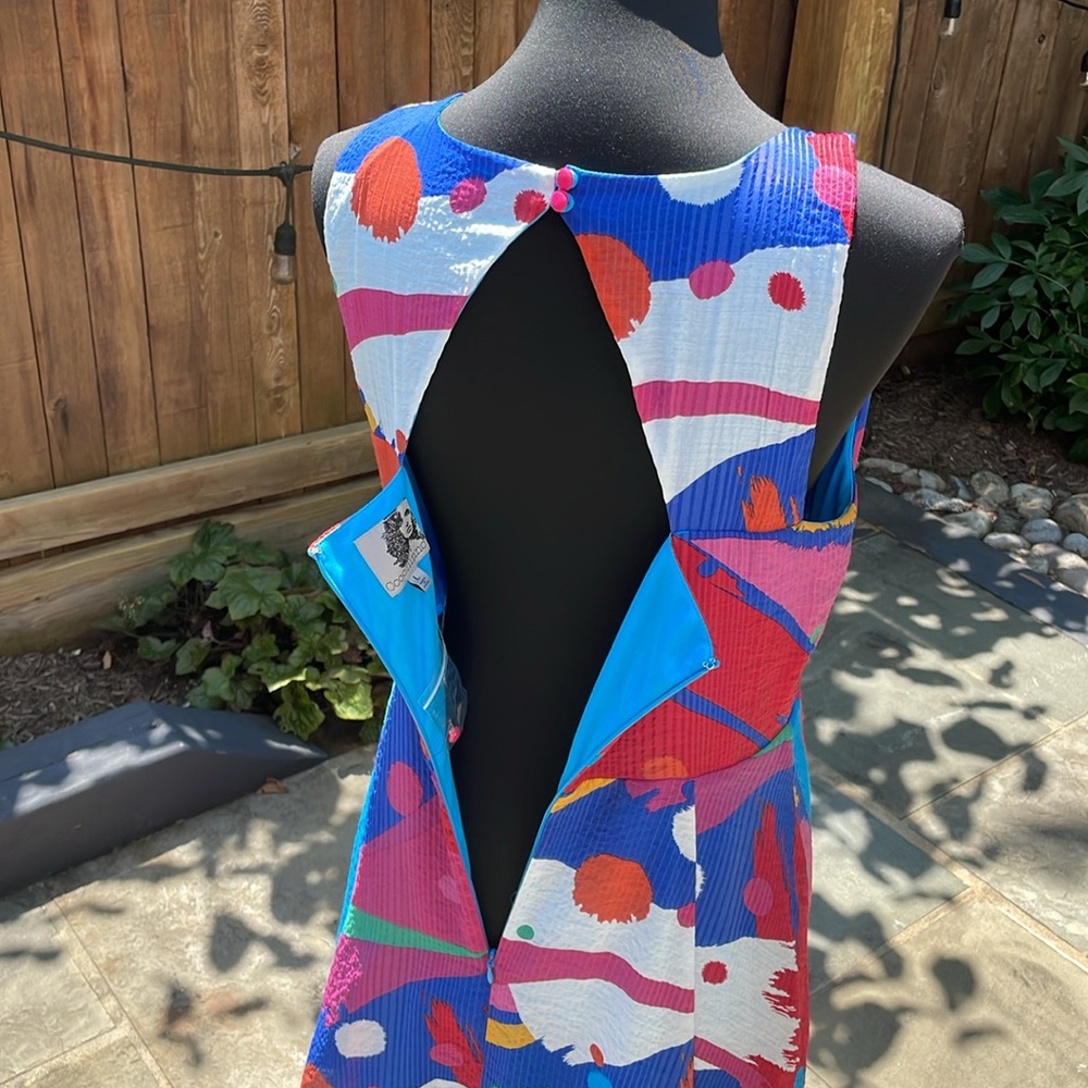 (NEW) Anthropologie Coconinno Jenine Maxi Dress - Miami Vibes - Picture 12 of 16